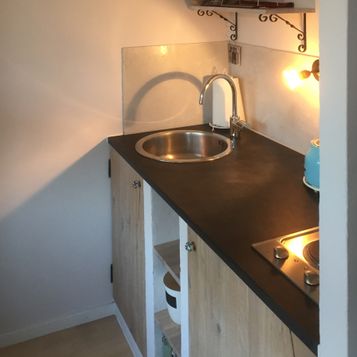 Fliesenspiegel mit fugenloser Spachtelung